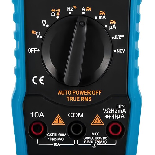 Multímetro digital portátil 600 volts CAT III - ET-1507B Multímetro digital portátil 600 volts CAT III - ET-1507B