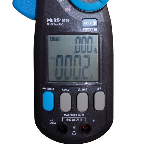 Alicate amper�metro para Painel Solar True RMS AC+DC - ET-4710
