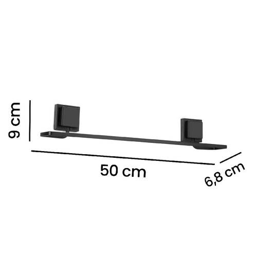 Porta toalha de banho para parede com adesivo - 2571 Porta toalha de banho para parede com adesivo - 2571