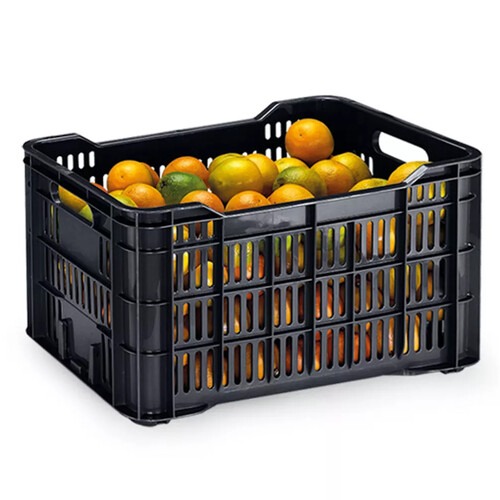 Caixa plástica para hortifrúti 45L 54 x 29,5 mm - 5092 Caixa plástica para hortifrúti 45L 54 x 29,5 mm - 5092