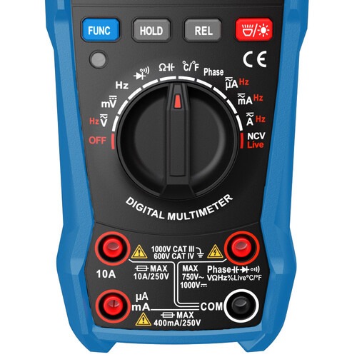Multímetro digital portátil True RMS CAT IV 600V - ET-1639B Multímetro digital portátil True RMS CAT IV 600V - ET-1639B