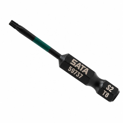 Jogo de bits de impacto hexalobular T30 x 50 mm encaixe 1/4 Jogo de bits de impacto hexalobular T30 x 50 mm encaixe 1/4
