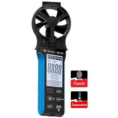 Anemômetro digital 2 a 144 km/h - MDA-10B Anemômetro digital 2 a 144 km/h - MDA-10B