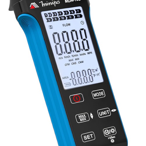 Anemômetro digital 2 a 144 km/h - MDA-10B Anemômetro digital 2 a 144 km/h - MDA-10B