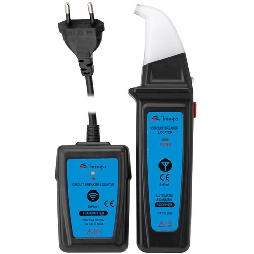 Localizador de disjuntor CAT III 250V com dupla isolação - EzFind I 110V/220V Localizador de disjuntor CAT III 250V com dupla isolação - EzFind I 110V/220V