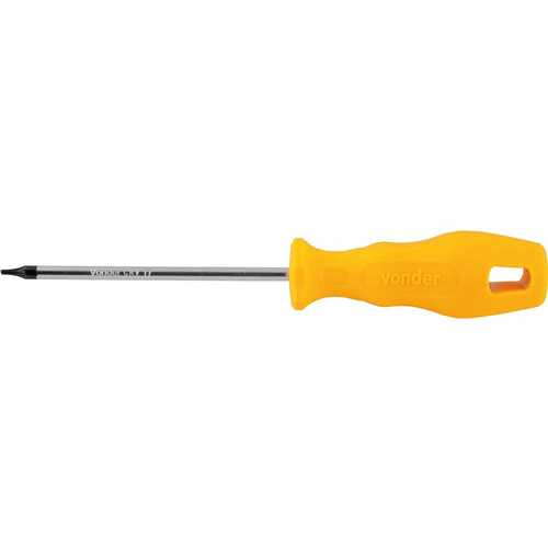 Chave hexalobular reta T7 com cabo Chave hexalobular reta T7 com cabo