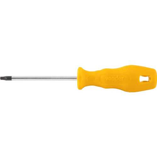 Chave hexalobular reta T25 com cabo