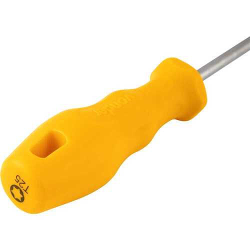 Chave hexalobular reta T25 com cabo
