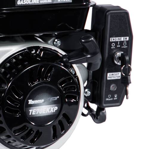Motor a gasolina 7hp 4 tempos partida el�trica e manual - TE70EK-XP