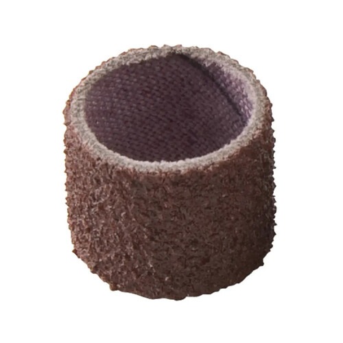 Jogo de lixa cilíndrica 12,7 x 12,7 mm grão G80 com 6 peças Jogo de lixa cilíndrica 12,7 x 12,7 mm grão G80 com 6 peças