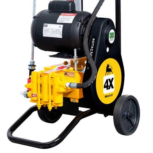 Lavadora alta vazão média pressão 450 libras 1hp 11 l/min - MB-0147C 110V Lavadora alta vazão média pressão 450 libras 1hp 11 l/min - MB-0147C 110V