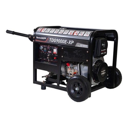 Gerador de energia 7,3 Kva a diesel partida elétrica monofásico - TDG9000E-XP Gerador de energia 7,3 Kva a diesel partida elétrica monofásico - TDG9000E-XP