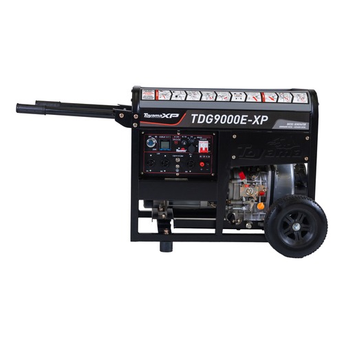 Gerador de energia 7,3 Kva a diesel partida elétrica monofásico - TDG9000E-XP Gerador de energia 7,3 Kva a diesel partida elétrica monofásico - TDG9000E-XP