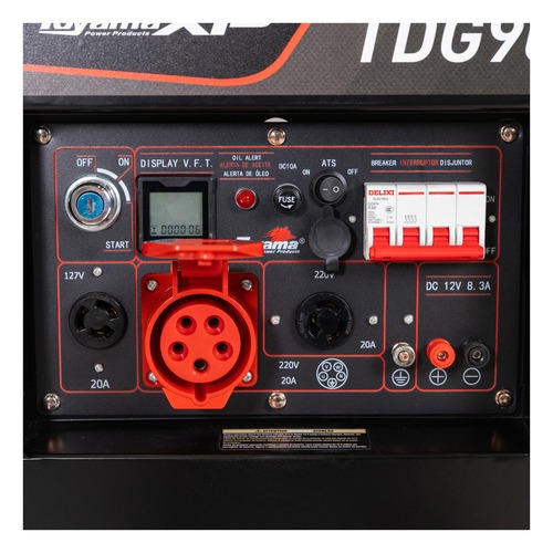 Gerador de energia 9 Kva a diesel partida elétrica trifásico - TDG9000E3D-XP Gerador de energia 9 Kva a diesel partida elétrica trifásico - TDG9000E3D-XP