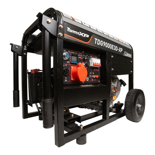 Gerador de energia 9 Kva a diesel partida elétrica trifásico - TDG9000E3D-XP Gerador de energia 9 Kva a diesel partida elétrica trifásico - TDG9000E3D-XP