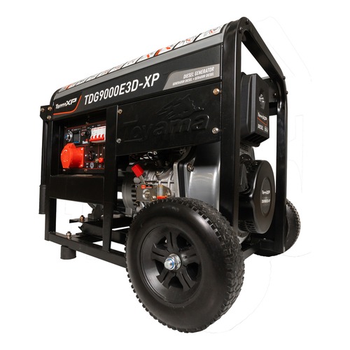 Gerador de energia 9 Kva a diesel partida elétrica trifásico - TDG9000E3D-XP Gerador de energia 9 Kva a diesel partida elétrica trifásico - TDG9000E3D-XP