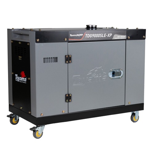 Gerador de energia 7,2 Kva a diesel cabinado partida elétrica monofásico - TDG9000SLE-XP Gerador de energia 7,2 Kva a diesel cabinado partida elétrica monofásico - TDG9000SLE-XP