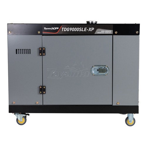 Gerador de energia 7,2 Kva a diesel cabinado partida elétrica monofásico - TDG9000SLE-XP Gerador de energia 7,2 Kva a diesel cabinado partida elétrica monofásico - TDG9000SLE-XP