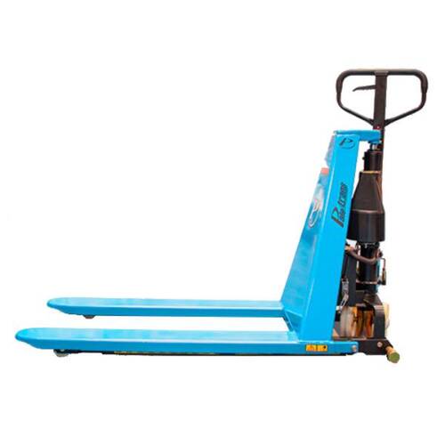 Transpalete pantográfico elevação elétrica 1.500 Kg 680 mm rodas de nylon- PP 1500E Transpalete pantográfico elevação elétrica 1.500 Kg 680 mm rodas de nylon- PP 1500E