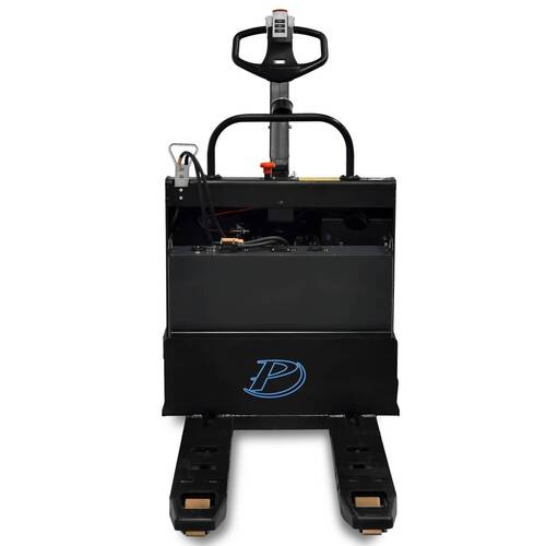 Transpalete elétrico tracionado 2500 kg 680 x 1150 mm com direção mecânica - TE25 Transpalete elétrico tracionado 2500 kg 680 x 1150 mm com direção mecânica - TE25