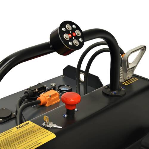 Transpalete elétrico tracionado 2500 kg 680 x 1150 mm com direção mecânica - TE25 Transpalete elétrico tracionado 2500 kg 680 x 1150 mm com direção mecânica - TE25