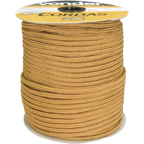 Corda caminhoneiro trançada 10 mm com rolo de 147 metros Corda caminhoneiro trançada 10 mm com rolo de 147 metros
