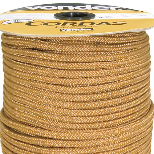 Corda caminhoneiro tran�ada 12 mm com rolo de 111 metros