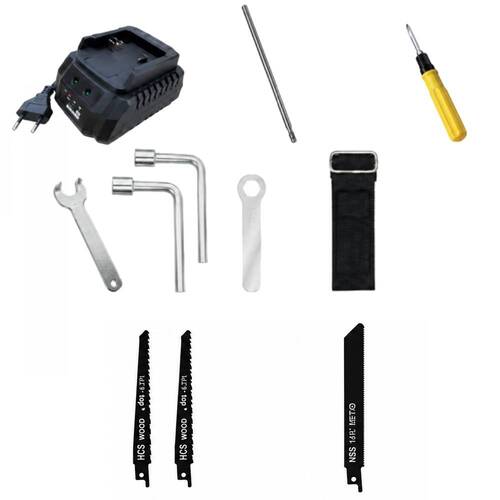 Kit com 10 Ferramentas a bateria 21V 3Ah brushless com 2 baterias compartilhadas - BOM-9763 110V/220V Kit com 10 Ferramentas a bateria 21V 3Ah brushless com 2 baterias compartilhadas - BOM-9763 110V/220V