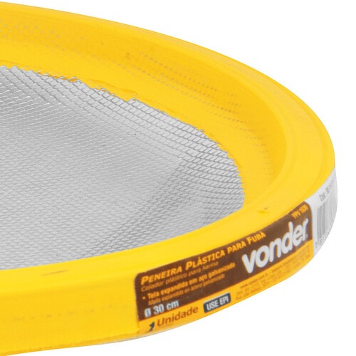 Peneira em pl�stico para fuba 30 cm