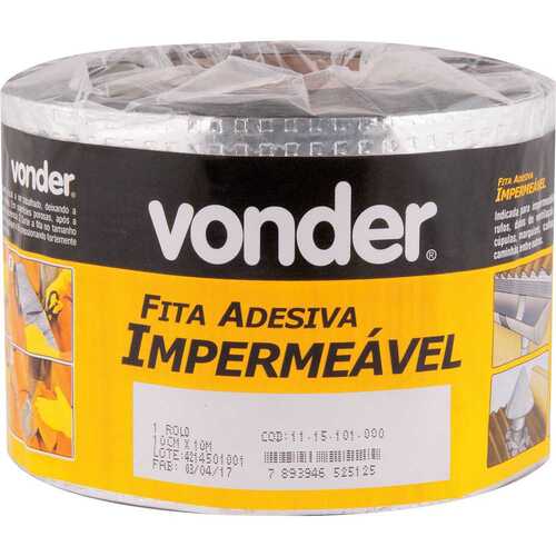 Fita adesiva imperme�vel 10 cm x 10 m