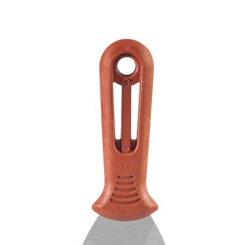 Espátula de aço carbono 80 mm com cabo de plástico - 175/8 Espátula de aço carbono 80 mm com cabo de plástico - 175/8