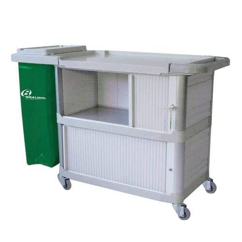Carro funcional extra 1 bolsa com porta - CA01VD Carro funcional extra 1 bolsa com porta - CA01VD