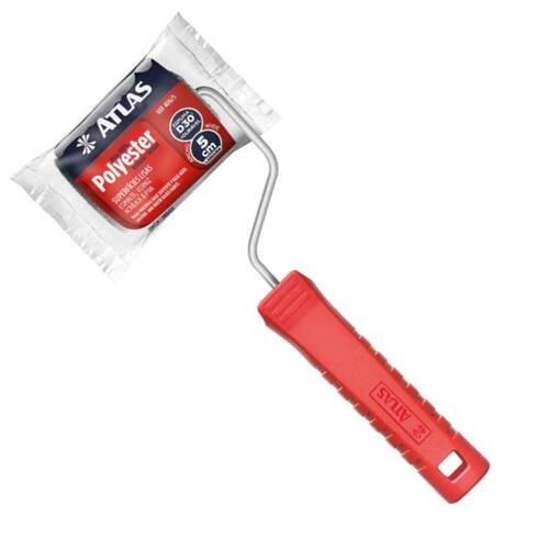 Rolo de espuma para pintura 5 cm com suporte - 406/5A Rolo de espuma para pintura 5 cm com suporte - 406/5A