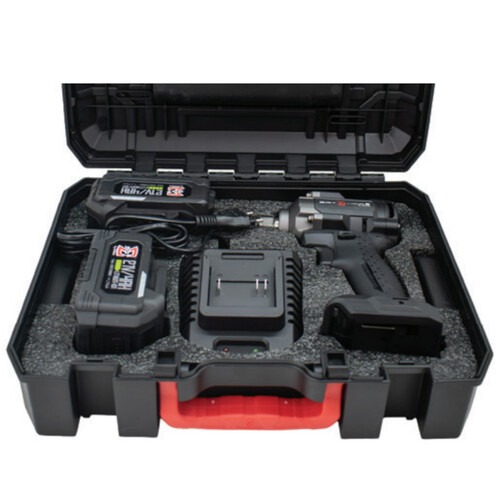Chave de impacto a bateria 21V 4Ah encaixe 1/2 Chave de impacto a bateria 21V 4Ah encaixe 1/2