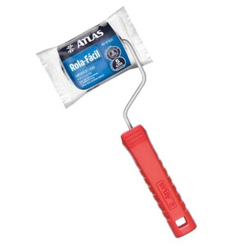 Rolo de espuma para pintura 5 cm com suporte - AT705/5 Rolo de espuma para pintura 5 cm com suporte - AT705/5