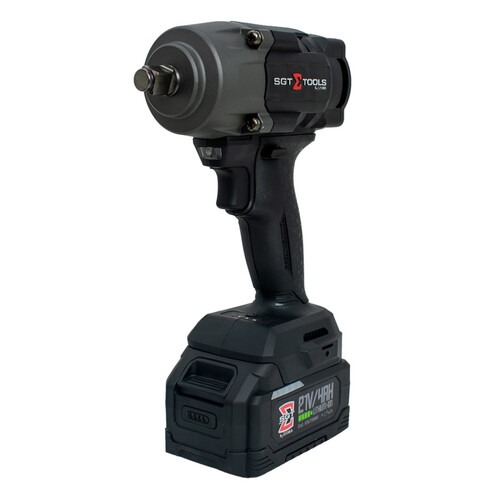 Chave de impacto a bateria 21V 4Ah encaixe 1/2 Chave de impacto a bateria 21V 4Ah encaixe 1/2
