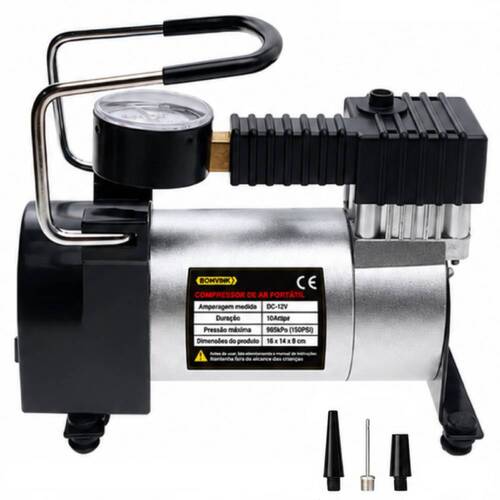 Compressor de ar portátil 12V 40 libras - BOM-8902 Compressor de ar portátil 12V 40 libras - BOM-8902