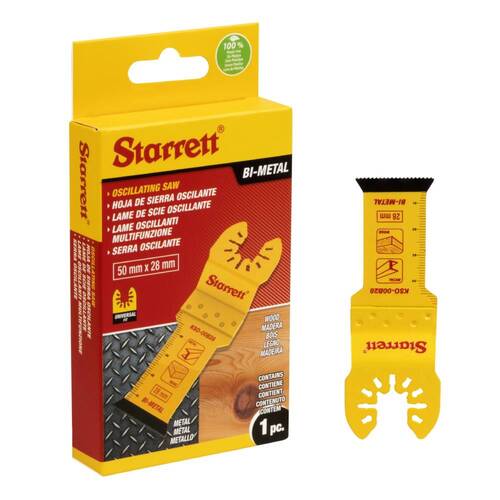Lâmina de imersão 28 x 50 mm para corte de metal e madeira - KSO-00B28 Lâmina de imersão 28 x 50 mm para corte de metal e madeira - KSO-00B28