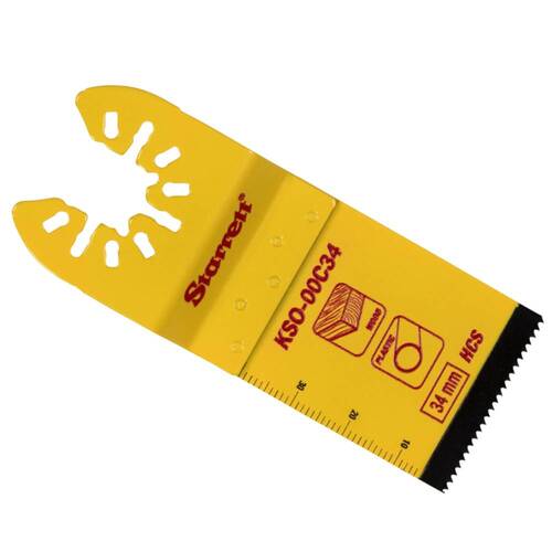 Lâmina de imersão 34 x 40 mm para corte de madeira com 5 peças - KSO-00C34-5 Lâmina de imersão 34 x 40 mm para corte de madeira com 5 peças - KSO-00C34-5
