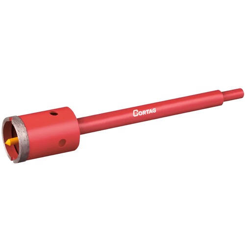 Serra copo diamantada 40 mm com haste de 3/8 Serra copo diamantada 40 mm com haste de 3/8