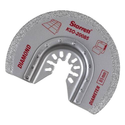 Lâmina de imersão semicircular 85 mm para corte de cerâmica - KSO-20085 Lâmina de imersão semicircular 85 mm para corte de cerâmica - KSO-20085