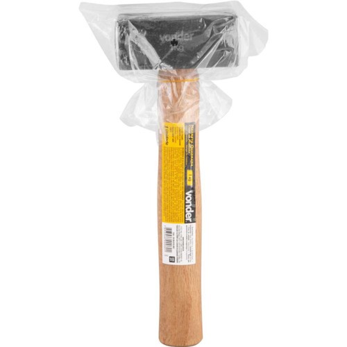 Marreta quadrada 1 kg com cabo em madeira Marreta quadrada 1 kg com cabo em madeira