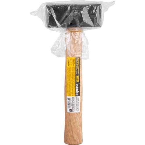 Marreta quadrada 1,5 kg com cabo em madeira Marreta quadrada 1,5 kg com cabo em madeira