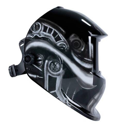Máscara de solda com escurecimento automático tonalidade 9 a 13 - Metal Máscara de solda com escurecimento automático tonalidade 9 a 13 - Metal