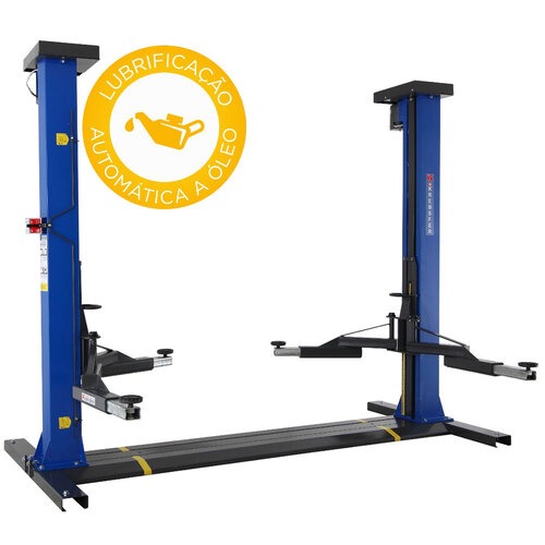 Elevador automotivo 4T lubrifica��o a �leo trif�sico azul - EF4000	