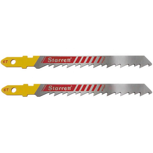 L�mina serra tico tico 75 mm 6 dentes para madeira 2 pe�as - HCU36T-2