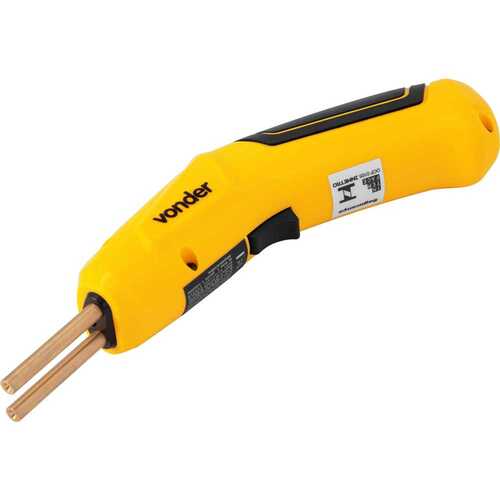 Pistola de solda para plástico a bateria 3,6V com kit de grampos Pistola de solda para plástico a bateria 3,6V com kit de grampos
