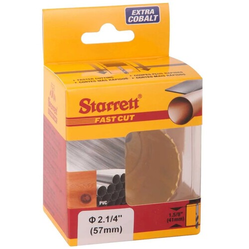 Serra copo bimetal 57 mm 2.1/4