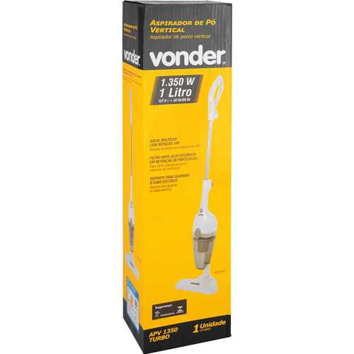 Aspirador de p� 2 em 1 port�til e vertical 1350W - APV 1350 Turbo  110V