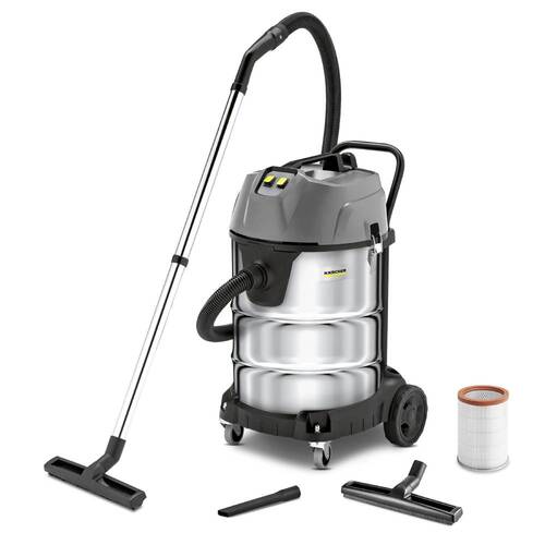 Aspirador de pó e líquido 2200W 70 litros inox - NT 70/2 ME Aspirador de pó e líquido 2200W 70 litros inox - NT 70/2 ME